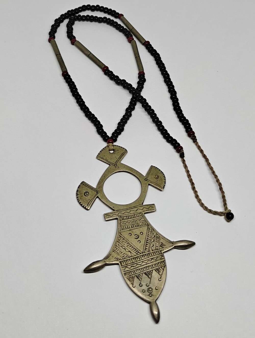 Vintage old Tuareg cross / Iferouan cross pendant